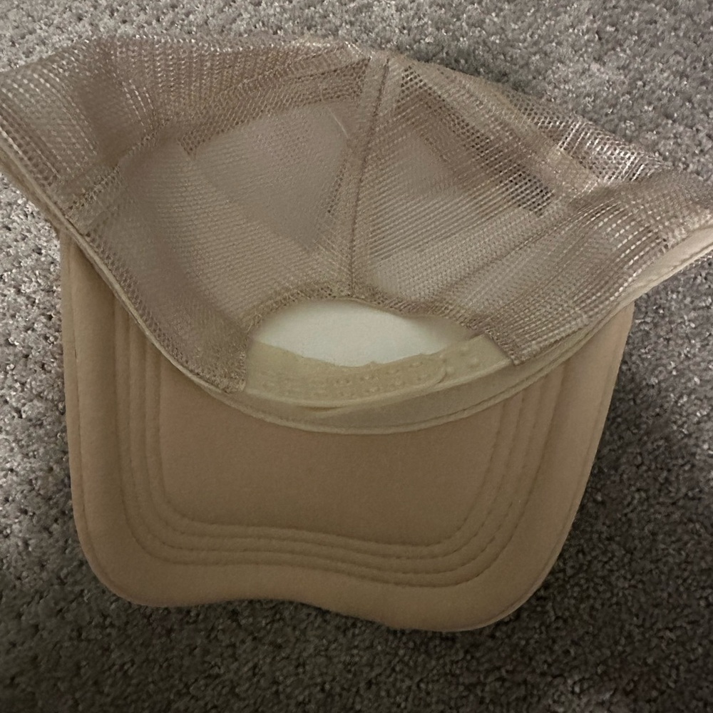 Tan Embellished Women's Hat - Picture 2 of 5